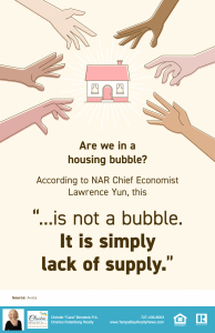 Read more about the article This Isn’t a Bubble. It’s Simply Lack of Supply. [INFOGRAPHIC]