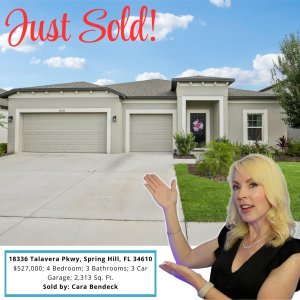 Read more about the article JUST SOLD!  18336 TALAVERA PKWY, SPRING HILL, FL 34610